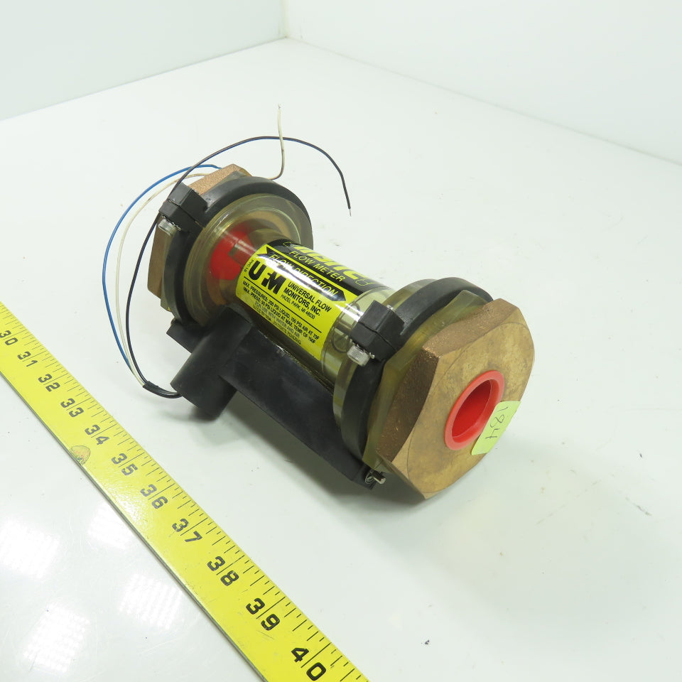 UFM PVC Lg Insite Inline Flow Meter 200PSI 0-30GPM