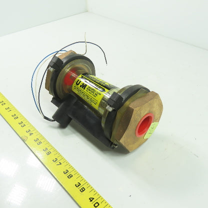 UFM PVC Lg Insite Inline Flow Meter 200PSI 0-30GPM