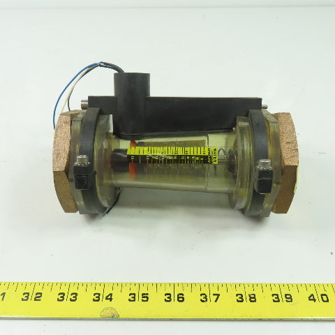 UFM PVC Lg Insite Inline Flow Meter 200PSI 0-30GPM