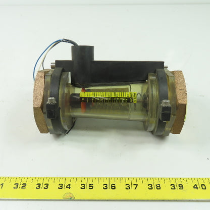 UFM PVC Lg Insite Inline Flow Meter 200PSI 0-30GPM