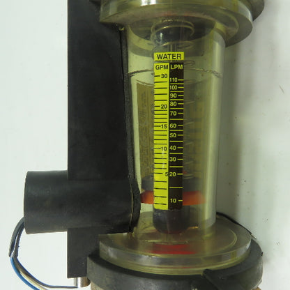 UFM PVC Lg Insite Inline Flow Meter 200PSI 0-30GPM