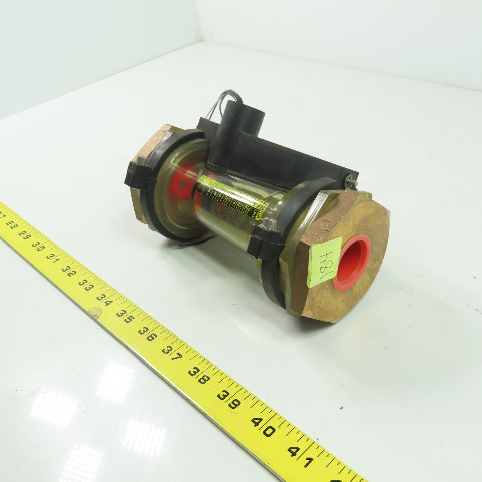 UFM PVC Lg Insite Inline Flow Meter 200PSI 0-30GPM