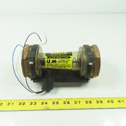 UFM PVC Lg Insite Inline Flow Meter 200PSI 0-30GPM
