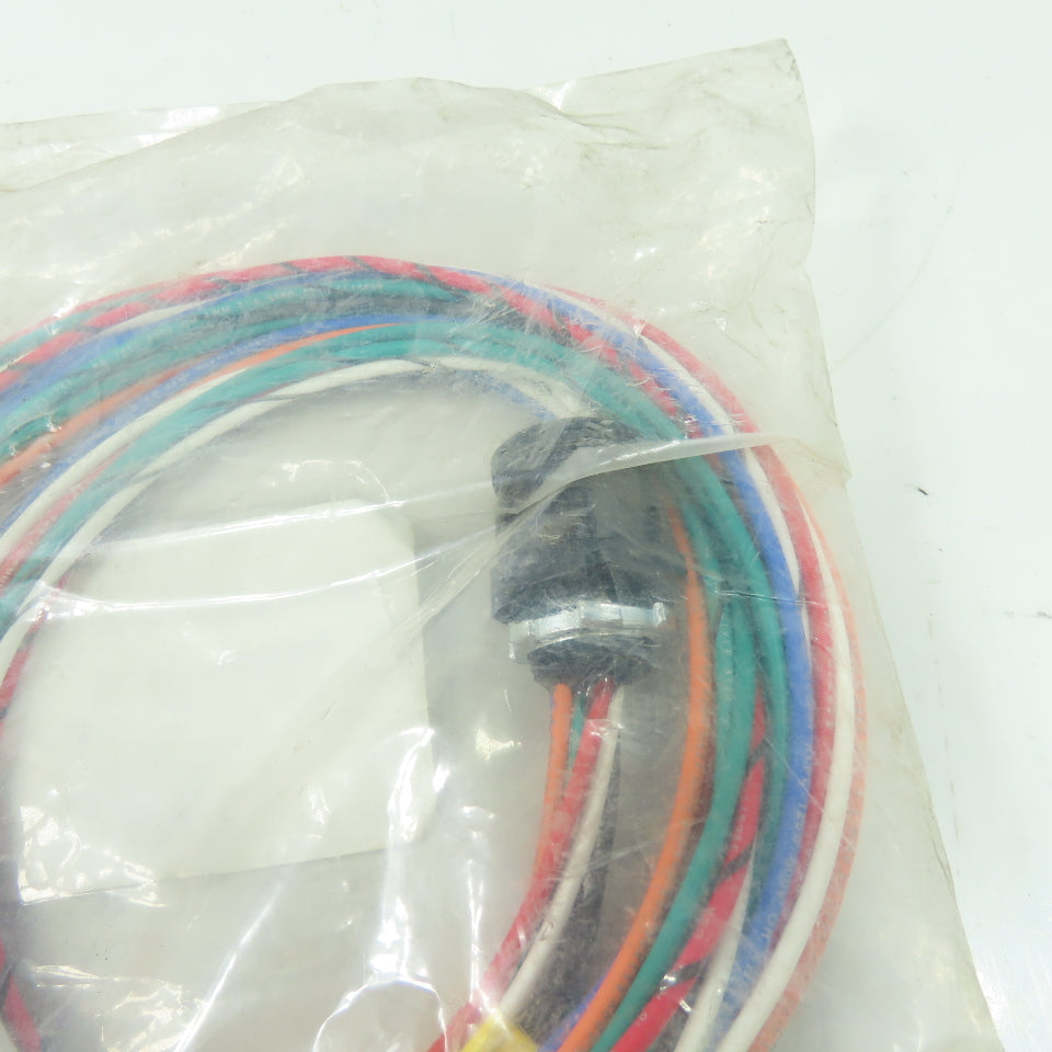 TCP Wire & Cable 97335 9-Pole Female Single End Receptacle 6' 600V