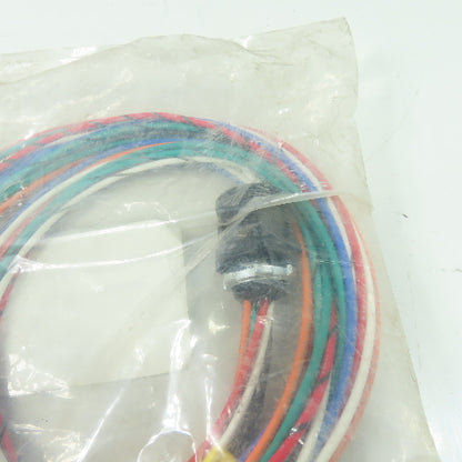 TCP Wire & Cable 97335 9-Pole Female Single End Receptacle 6' 600V