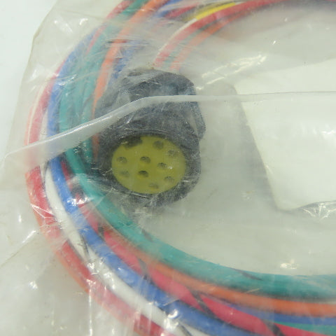 TCP Wire & Cable 97335 9-Pole Female Single End Receptacle 6' 600V