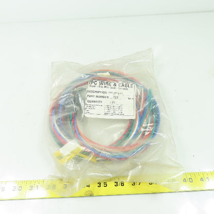 TCP Wire & Cable 97335 9-Pole Female Single End Receptacle 6' 600V