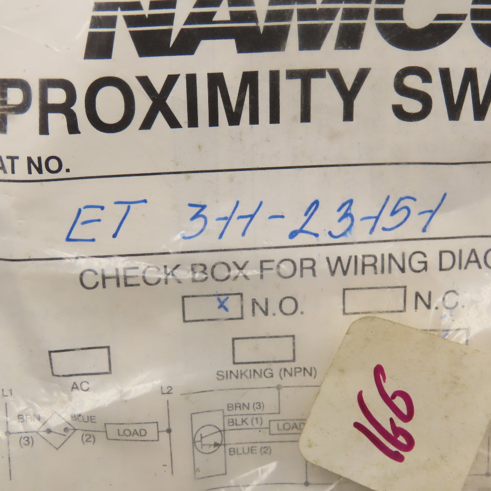 Namco ET 311-23151 10-30VDC Proximity Switch