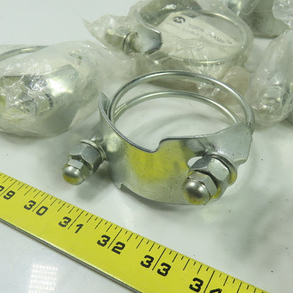 Kuriyama SDBC-2.5 Tiger Clamp Spiral Double-Bolt Clamp Lot Of 10