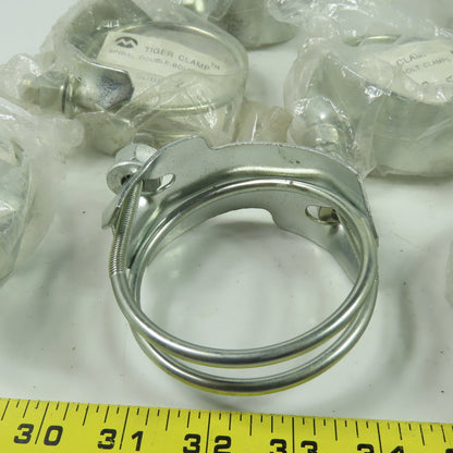 Kuriyama SDBC-2.5 Tiger Clamp Spiral Double-Bolt Clamp Lot Of 10