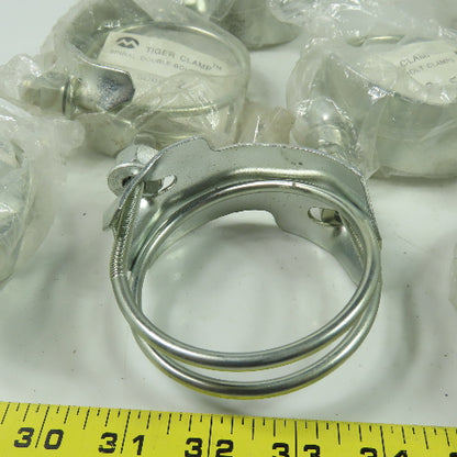 Kuriyama SDBC-2.5 Tiger Clamp Spiral Double-Bolt Clamp Lot Of 10