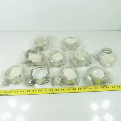 Kuriyama SDBC-2.5 Tiger Clamp Spiral Double-Bolt Clamp Lot Of 10