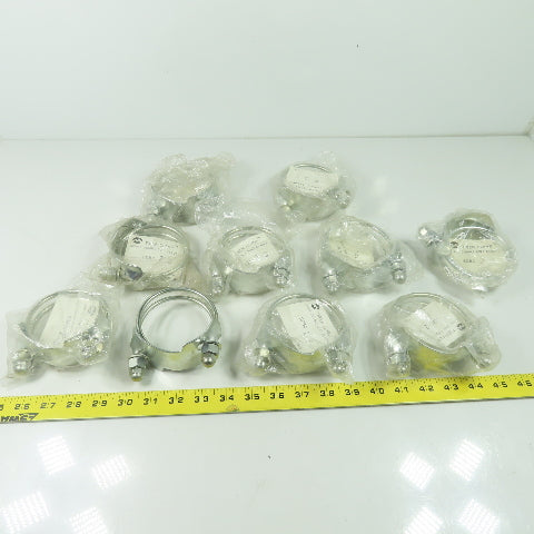 Kuriyama SDBC-2.5 Tiger Clamp Spiral Double-Bolt Clamp Lot Of 10