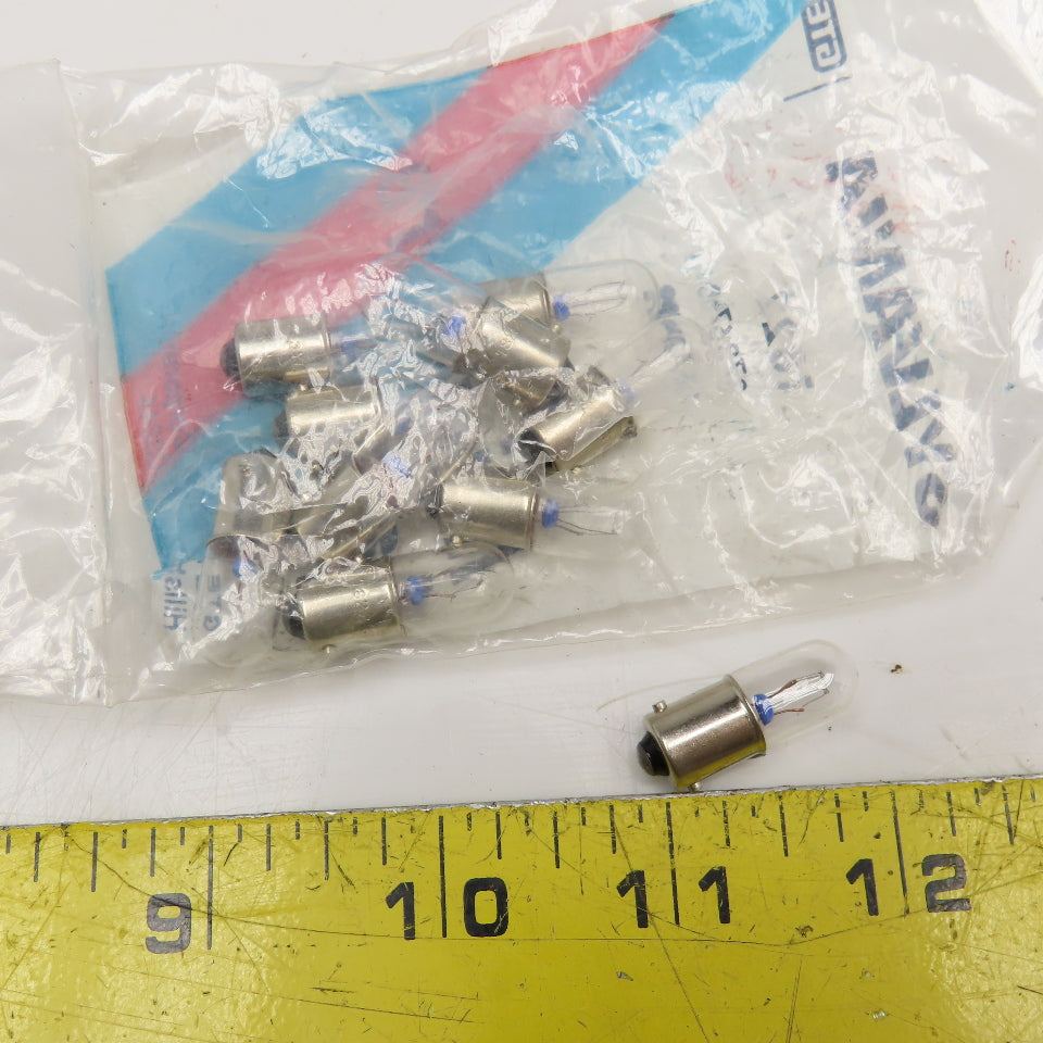 Sylvania 1822 Miniature Automotive Bayonet Light Bulb Lot Of 10