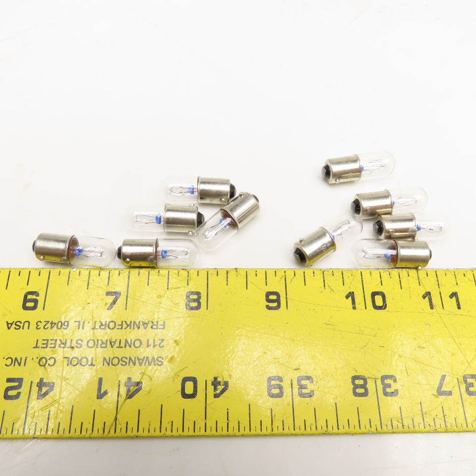 Sylvania 1822 Miniature Automotive Bayonet Light Bulb Lot Of 10