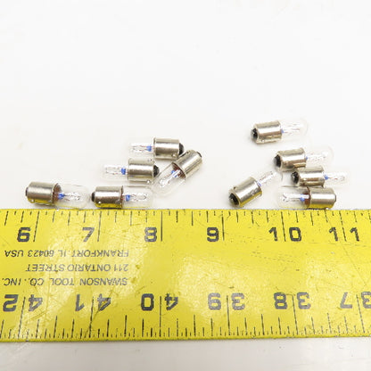 Sylvania 1822 Miniature Automotive Bayonet Light Bulb Lot Of 10
