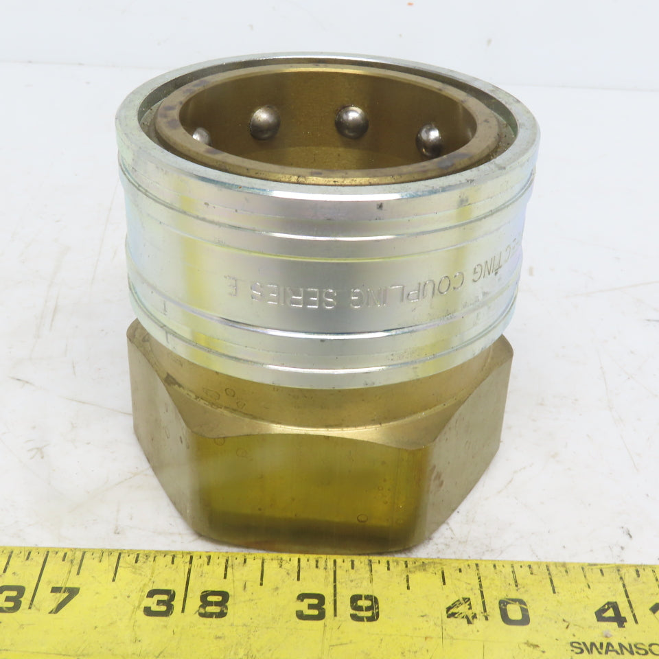 Perfecting Coupling Series E Female Quick Connect 1-1/2 FNPT