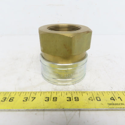 Perfecting Coupling Series E Female Quick Connect 1-1/2 FNPT
