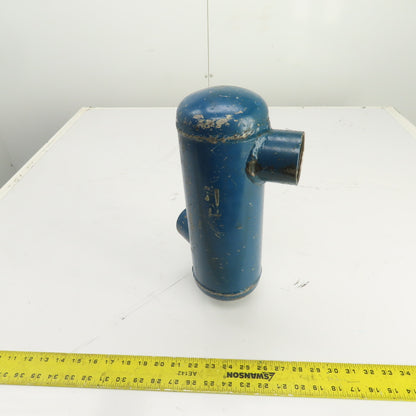 1/2 Gallon Or 1.8 Liter Hydraulic Overflow Return Tank 2" NPT