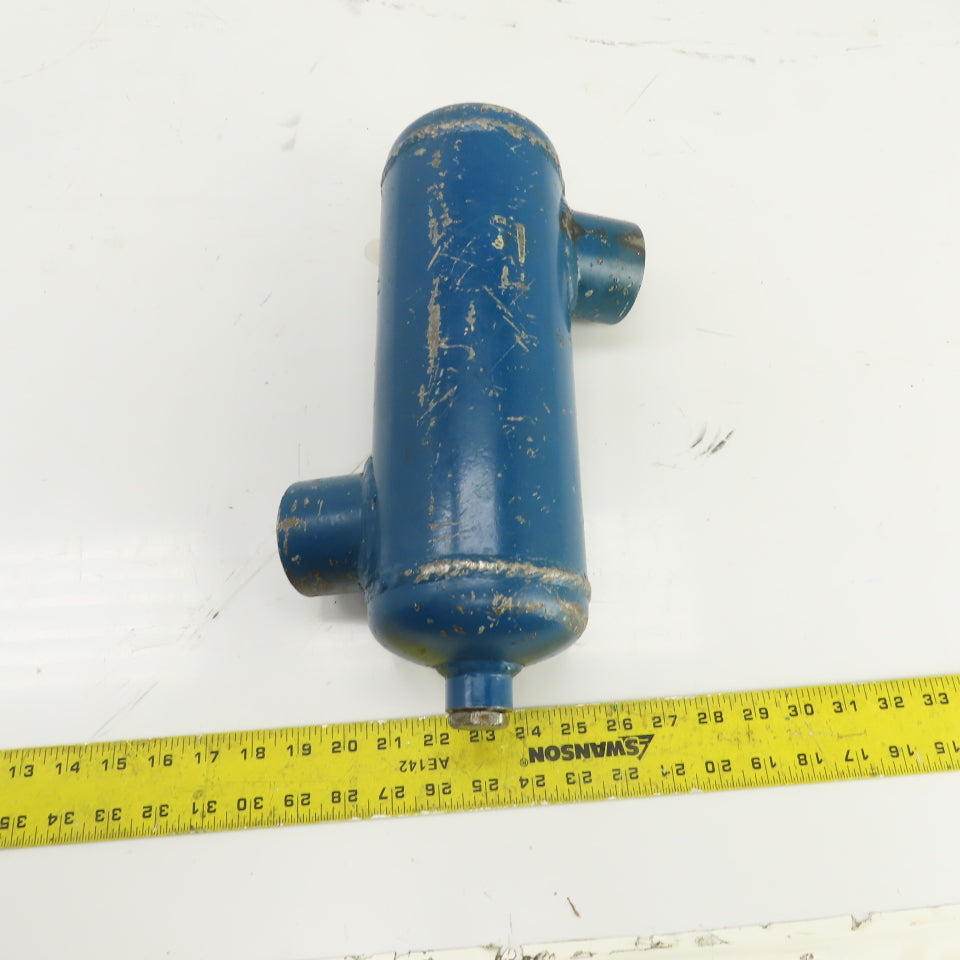 1/2 Gallon Or 1.8 Liter Hydraulic Overflow Return Tank 2" NPT