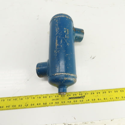 1/2 Gallon Or 1.8 Liter Hydraulic Overflow Return Tank 2" NPT