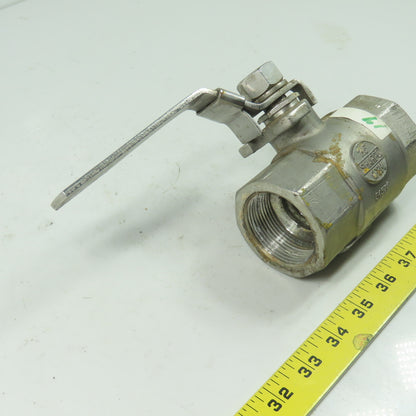 Sharpe CF8M 1-1/2" 1500 CWP Ball Valve 54576 1-1/2" NPT