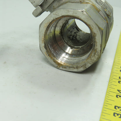 Sharpe CF8M 1-1/2" 1500 CWP Ball Valve 54576 1-1/2" NPT