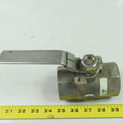Sharpe CF8M 1-1/2" 1500 CWP Ball Valve 54576 1-1/2" NPT