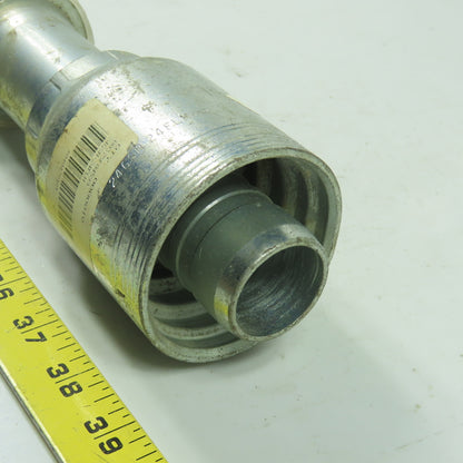 Gates 24GSH-24FLH 1-1/2" O-Ring Face Clamp Hydraulic Crimp Fitting 2-1/2" Flg