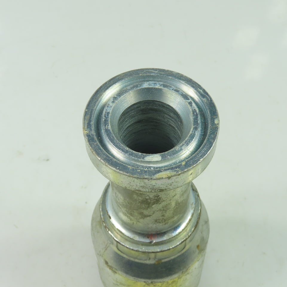 Gates 24GSH-24FLH 1-1/2" O-Ring Face Clamp Hydraulic Crimp Fitting 2-1/2" Flg