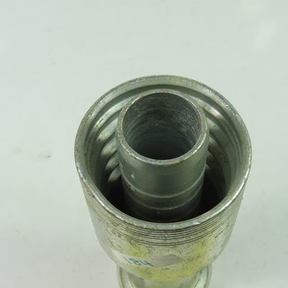Gates 24GSH-24FLH 1-1/2" O-Ring Face Clamp Hydraulic Crimp Fitting 2-1/2" Flg