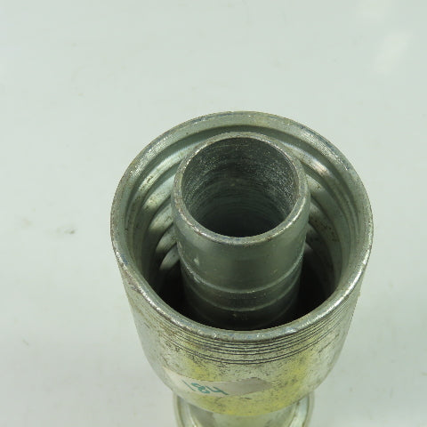 Gates 24GSH-24FLH 1-1/2" O-Ring Face Clamp Hydraulic Crimp Fitting 2-1/2" Flg