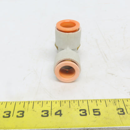 SMC KQ2Y13-37AS Push-to-Connect Push-to-Connect Fitting Run Tee 1/2" OD Lot of 5