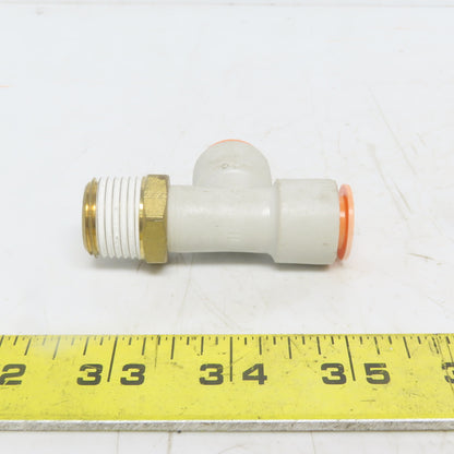 SMC KQ2Y13-37AS Push-to-Connect Push-to-Connect Fitting Run Tee 1/2" OD Lot of 5