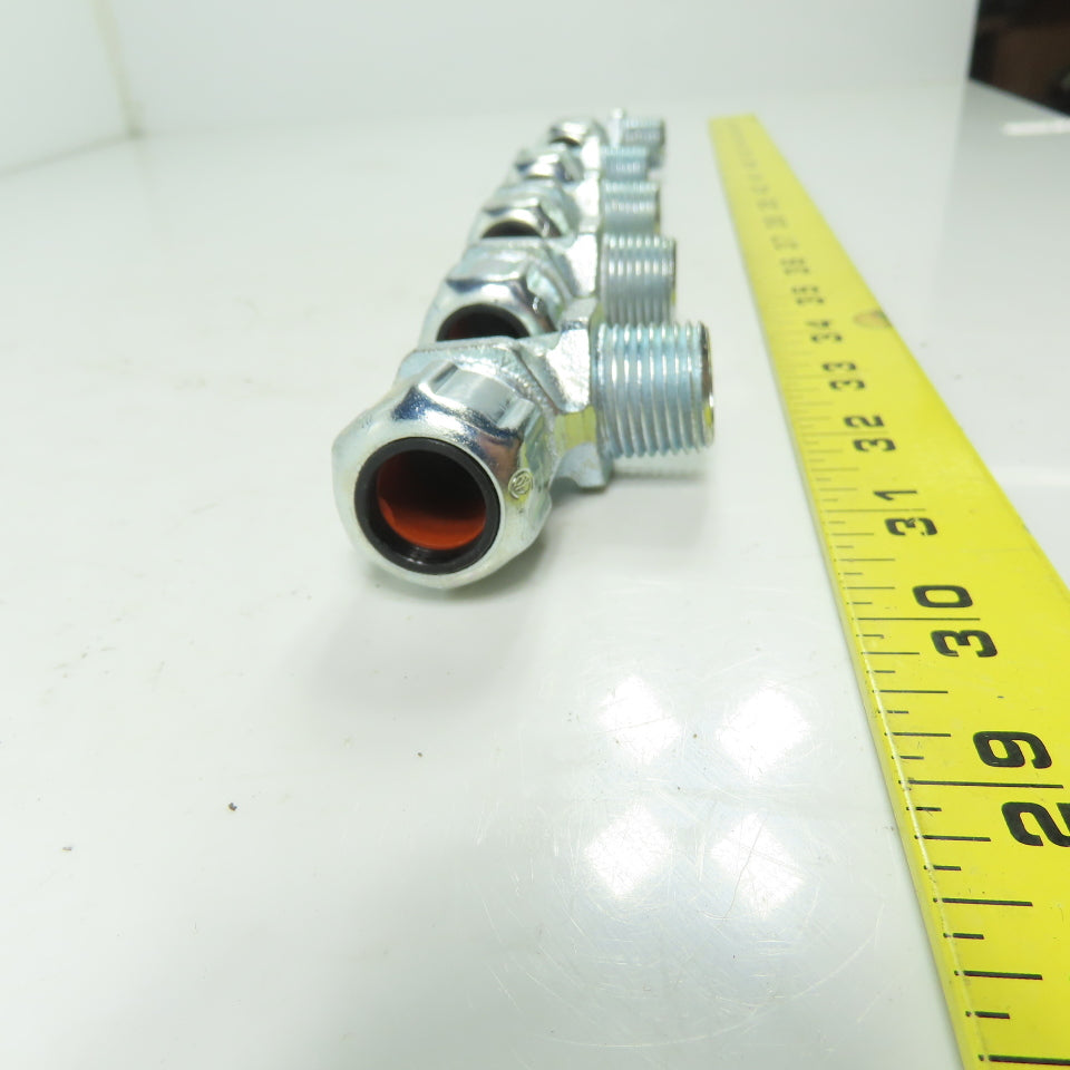 Thomas & Betts 1/2" 90° Elbow Liquid Tight Connecters Lot Of 4