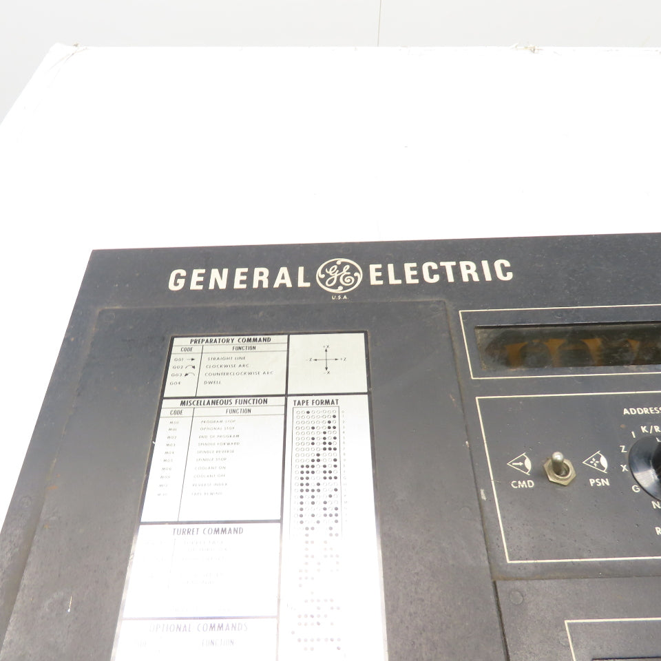 General Electric 3N7800CS104C1 Century Mark 550 Control Panel