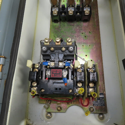 Allen Bradley 712-BJB24 Size 1 Combination Starter 120V Controls 10HP Max 600V