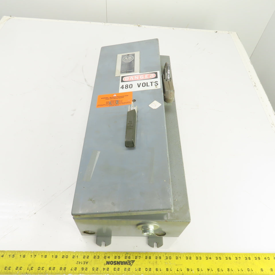 Allen Bradley 712-BJB24 Size 1 Combination Starter 120V Controls 10HP Max 600V