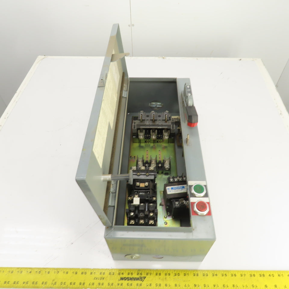 Allen Bradley 512-Y698075/1 Size 1 Combination Starter 120V Controls 10HP 600V