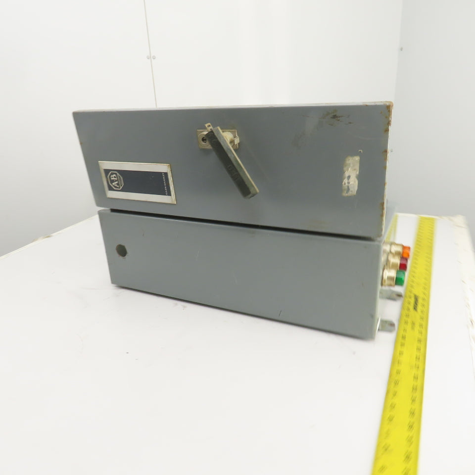 Allen Bradley 512-BJB-6-24 Size 1 Combination Starter 120V Controls 10HP 600V