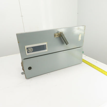 Allen Bradley 512-BJB-6-24 Size 1 Combination Starter 120V Controls 10HP 600V