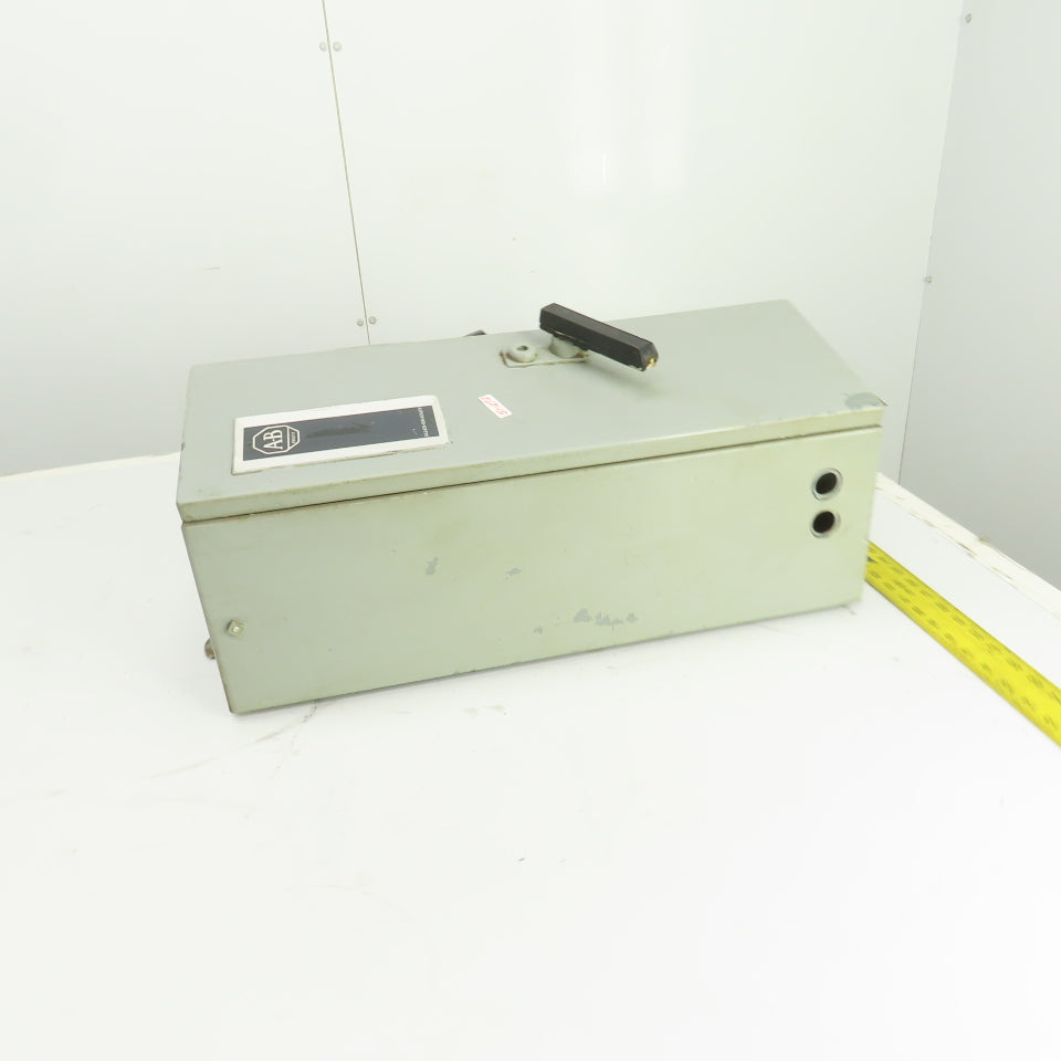 Allen Bradley 512-BJB-6-24 Size 1 Combination Starter 120V Controls 10HP 600V