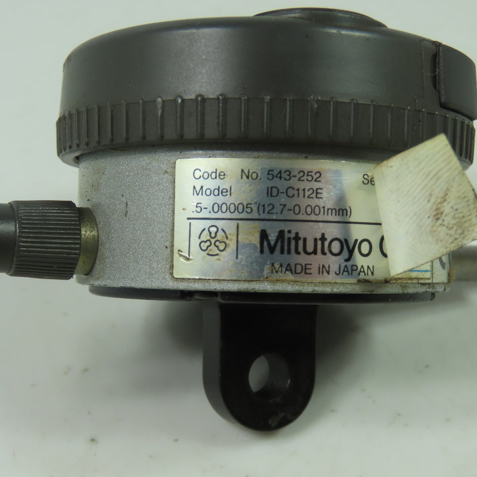 Mitutoyo ID-C112E Digital Dial Indicator Gauge 0.5" - 0.00005"
