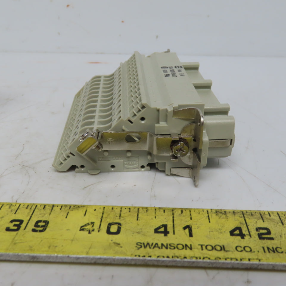 Harting 0244726 Ser HAN E AV Terminal Block Connector Insert 24 Pin Female
