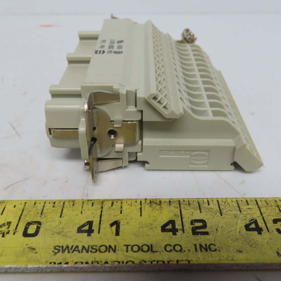 Harting 0244726 Ser HAN E AV Terminal Block Connector Insert 24 Pin Female