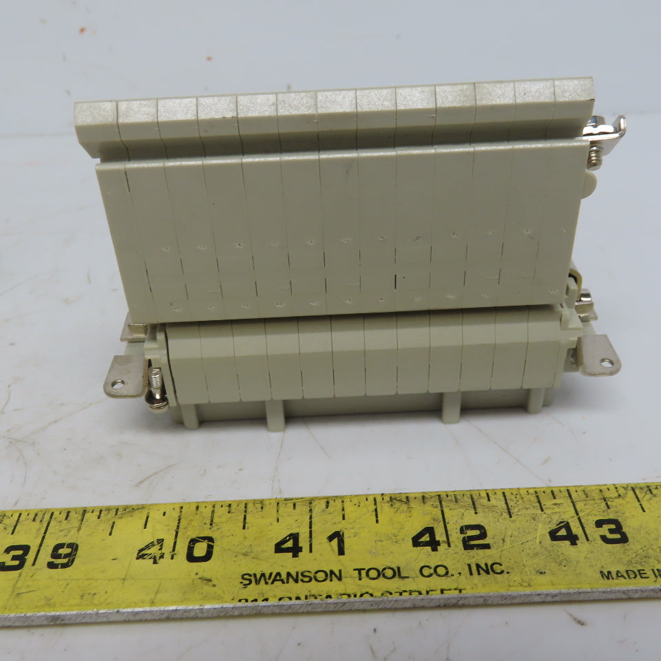 Harting 0244726 Ser HAN E AV Terminal Block Connector Insert 24 Pin Female