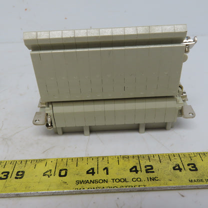 Harting 0244726 Ser HAN E AV Terminal Block Connector Insert 24 Pin Female
