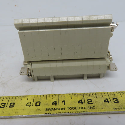 Harting 0244726 Ser HAN E AV Terminal Block Connector Insert 24 Pin Female