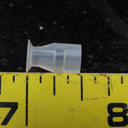 VAN-8 SI 7.5mm OD x 3.5mm ID 12.5mm OAL Miniature Suction Vacuum Cup Lot 400