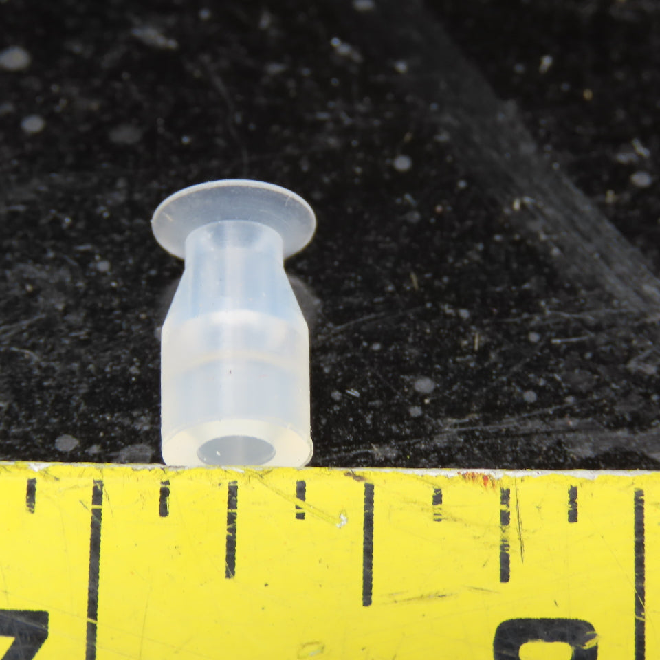 VAN-8 SI 7.5mm OD x 3.5mm ID 12.5mm OAL Miniature Suction Vacuum Cup Lot 400